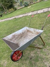 Galvanized steel wheelbarrow for sale  NANTWICH