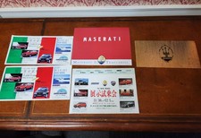 Maserati books catalog d'occasion  Expédié en Belgium