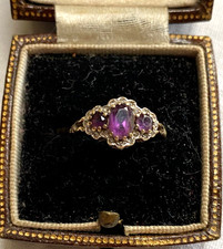 Vintage amethist gold for sale  AYLESBURY