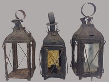Lot anciennes lanternes d'occasion Lot anciennes lanternes d'occasion  Le Teil