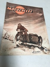 Revue motocycles 1950 d'occasion  Decize