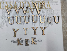 Lettere bronzo vintage usato  Forio