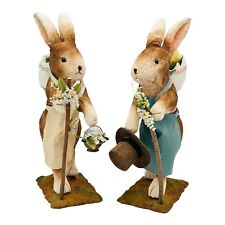 Primitive pair bunny for sale  Long Valley