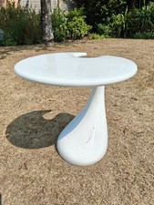 white gloss round table for sale  CHRISTCHURCH