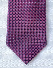 Gravata Roda Italy 100% seda - Foulard vermelha e azul comprar usado  Enviando para Brazil