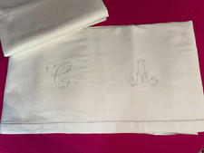 Pair antique embroidered d'occasion  Expédié en Belgium