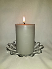 pillar glass plate candle for sale pillar glass plate candle for sale Butler