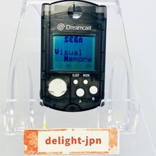 Sega Dreamcast unidade de memória visual cartão de memória VMU HKT-7000 PRETO CLARO FUMAÇA comprar usado  Enviando para Brazil