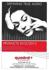 Audio brochure quadral d'occasion  Expédié en Belgium