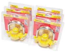 Lote de (6) trava de acoplador de reboque universal semelhante com chave serve em 1-7/8" 2" 2-5/16", usado comprar usado  Enviando para Brazil