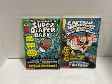 Captain Underpants The 5th Epic Novel & Super Diaper Baby - 2 Graphic Novels comprar usado  Enviando para Brazil