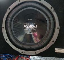 Subwoofer sony xplod for sale  WATFORD