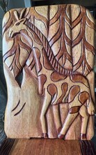 Wooden african palaver for sale  NEWTON-LE-WILLOWS