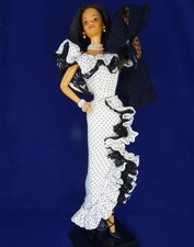 Barbie tenue flamenco d'occasion  Chelles
