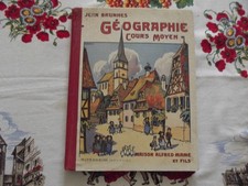 Livre geographie cours d'occasion  Mâcon