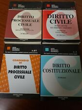 Lotto manuali giuridici usato  Zandobbio