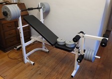 Workout bench weights for sale  NORWICH