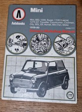 Autobooks mini 1959 for sale  HOOK