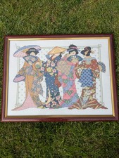 Framed cross stitch for sale  GLENROTHES