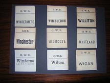 Western rwy luggage for sale  STOCKPORT