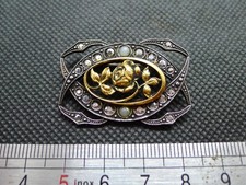 Broche rose perle d'occasion  Sarzeau