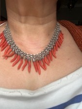 Collier ancien argent d'occasion  Clermont-Ferrand-