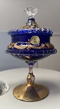 Blue murano glass for sale  LONDON