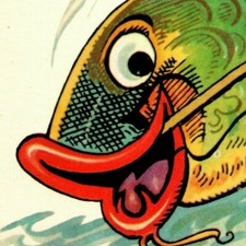 Vintage fishing humor for sale  Norwalk