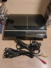 Console gordo Sony PlayStation 3 PS3 e cabos somente CECHL01 testado e funcionando comprar usado Console gordo Sony PlayStation 3 PS3 e cabos somente CECHL01 testado e funcionando comprar usado  Enviando para Brazil