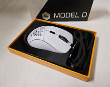 Mouse para jogos Glorious Model D com fio favo de mel 68g branco fosco USB-A 6 botões comprar usado  Enviando para Brazil