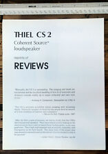 Thiel speaker press for sale  Portland