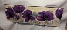 trio canvas large flower for sale  SITTINGBOURNE