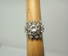 Halo ring rhinestone for sale  Avon