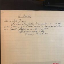 Picabia francis lettre d'occasion  Lesneven