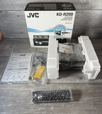 Receptor estéreo automotivo JVC KD-R200 CD player no painel (NOVA CAIXA ABERTA) comprar usado  Enviando para Brazil