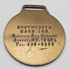 RELÓGIO DE BOLSO VINTAGE SOUTHWORTH MACHINE INC ALBANY NEW YORK FOB GATO LAGARTA comprar usado  Enviando para Brazil