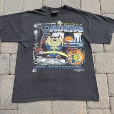 Camiseta Vintage Magic Johnson 1996 Indiana Pacers Taz Tasmanian Devil Grande comprar usado  Enviando para Brazil