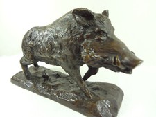 Wildschwein jagd bronze gebraucht kaufen  Neunkirchen-Seelscheid
