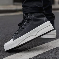 Tênis Adidas Originals Nizza 2 Couro Masculino Tamanho 11.5 Sapato Casual Cinza Novo comprar usado  Enviando para Brazil