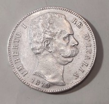 Umberto lire 1879 usato  Assemini