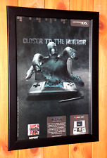 Resident Evil Deadly Silence NDS Mini Rare Werbeblatt Gerahmt Poster Ad Framed comprar usado  Enviando para Brazil