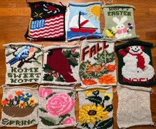 Vintage hand knitted for sale  Great Neck