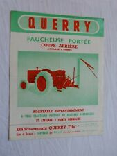 Prospectus catalogue faucheuse d'occasion  Saint-Romain-de-Colbosc