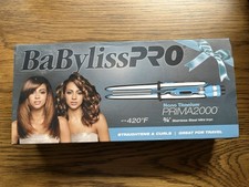 BaByliss PRO Nano Titanium Prima 2000 alisador de cabelo iônico - Azul VIAGEM comprar usado  Enviando para Brazil
