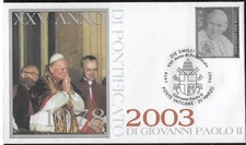 Vaticano 2003 lamina usato  Fiano Romano