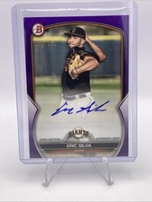 2023 Bowman - Paper Prospect autógrafos Eric Silva #PPA-ES borda roxa /250... comprar usado  Enviando para Brazil