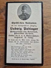 Sterbebild death card gebraucht kaufen  Deutschland