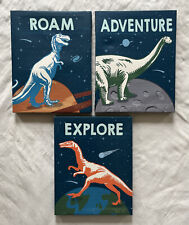 Set dinosaur canvas for sale  Kennett Square