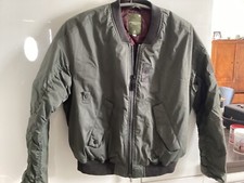 Bomberjacke live grau gebraucht kaufen  Groß Grönau
