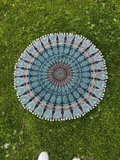 Blue mandala floor for sale  Macclenny